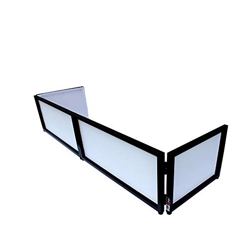 Casafoyer ProX XF-TTFB Tabletop 6 Ft DJ Facade W/Black Frame - (Pack Of 2)