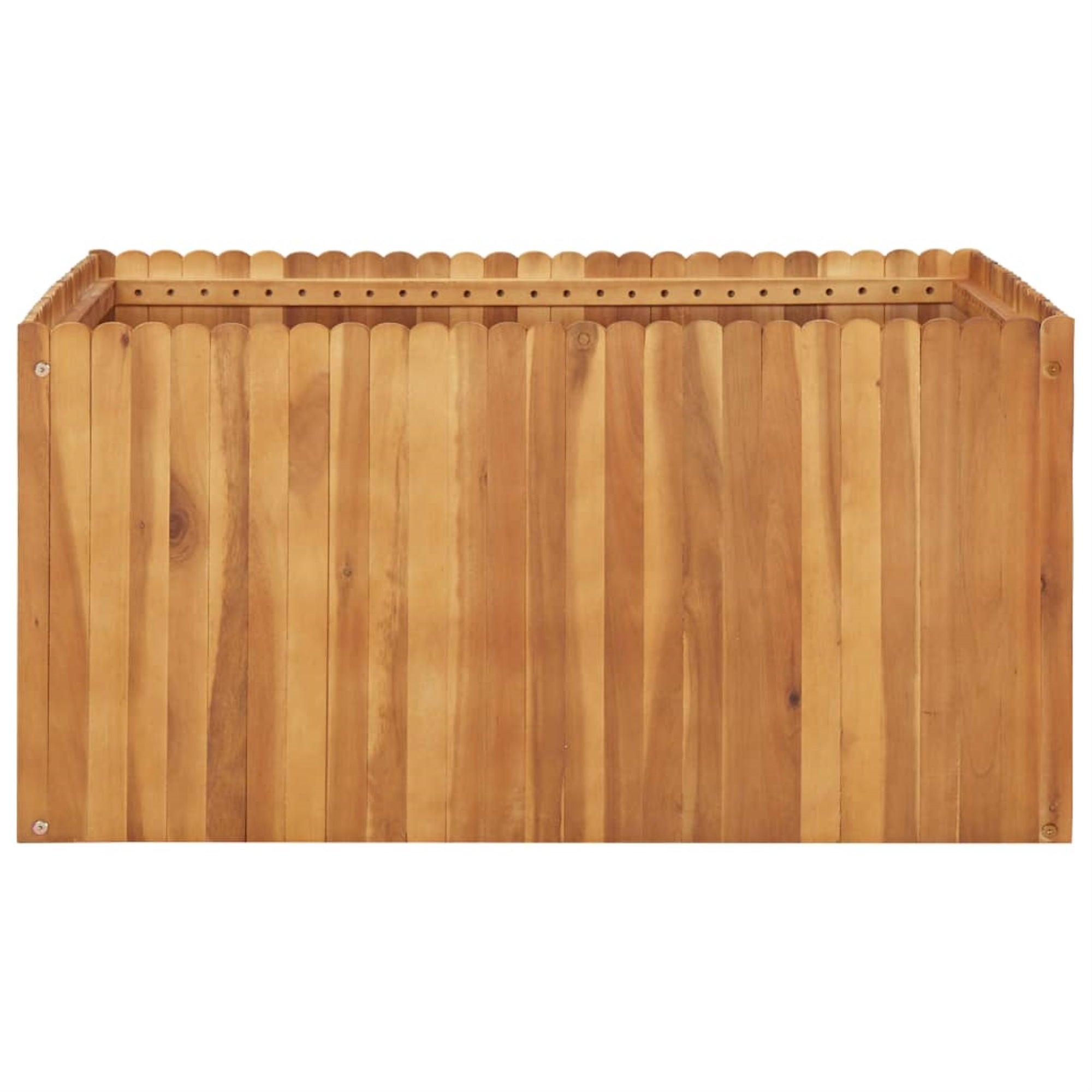 Vidaxl Garden Raised Bed 39.4'X39.4'X19.7' Solid Acacia Wood