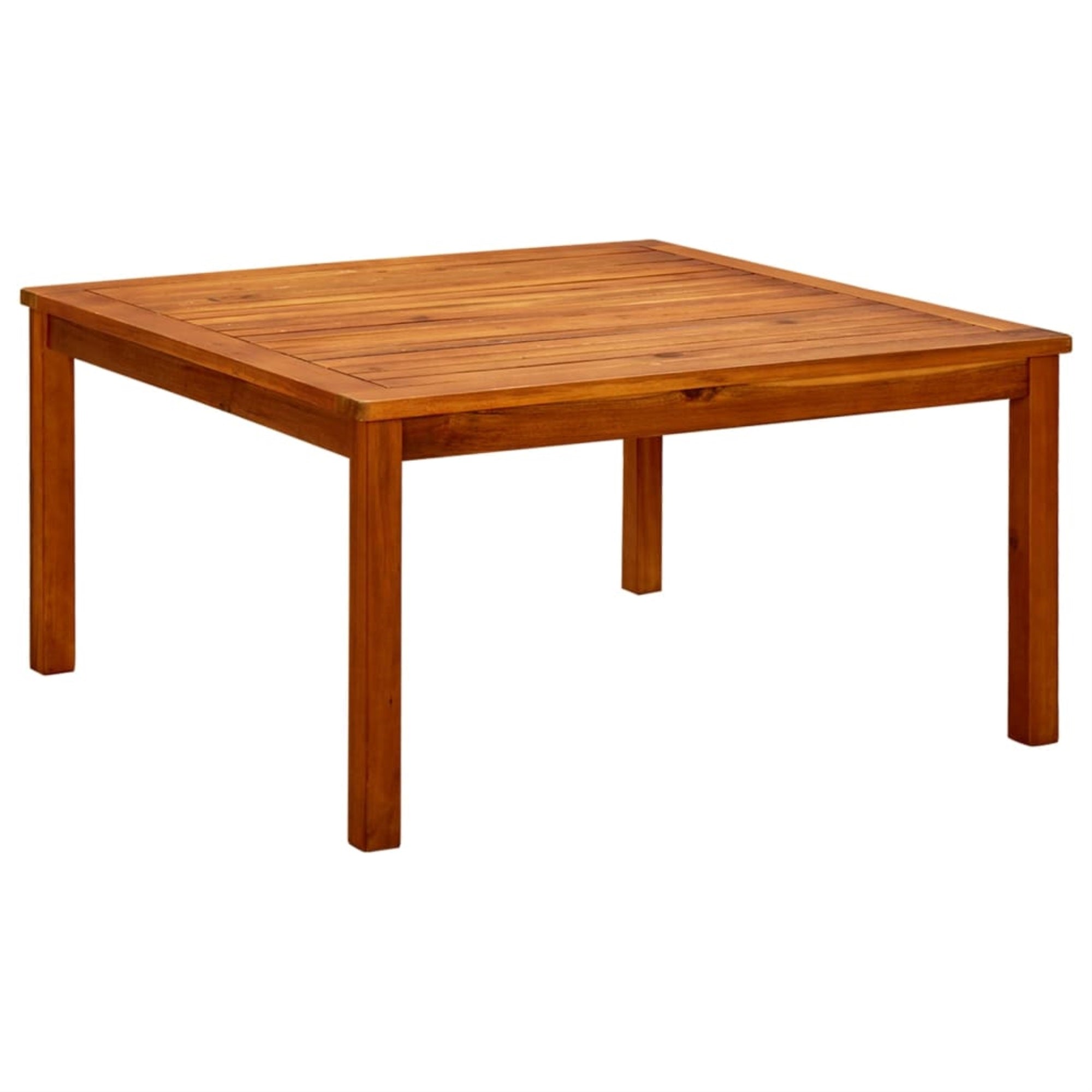 Vidaxl Garden Coffee Table 33.4'X33.4'X17.7' Solid Acacia Wood