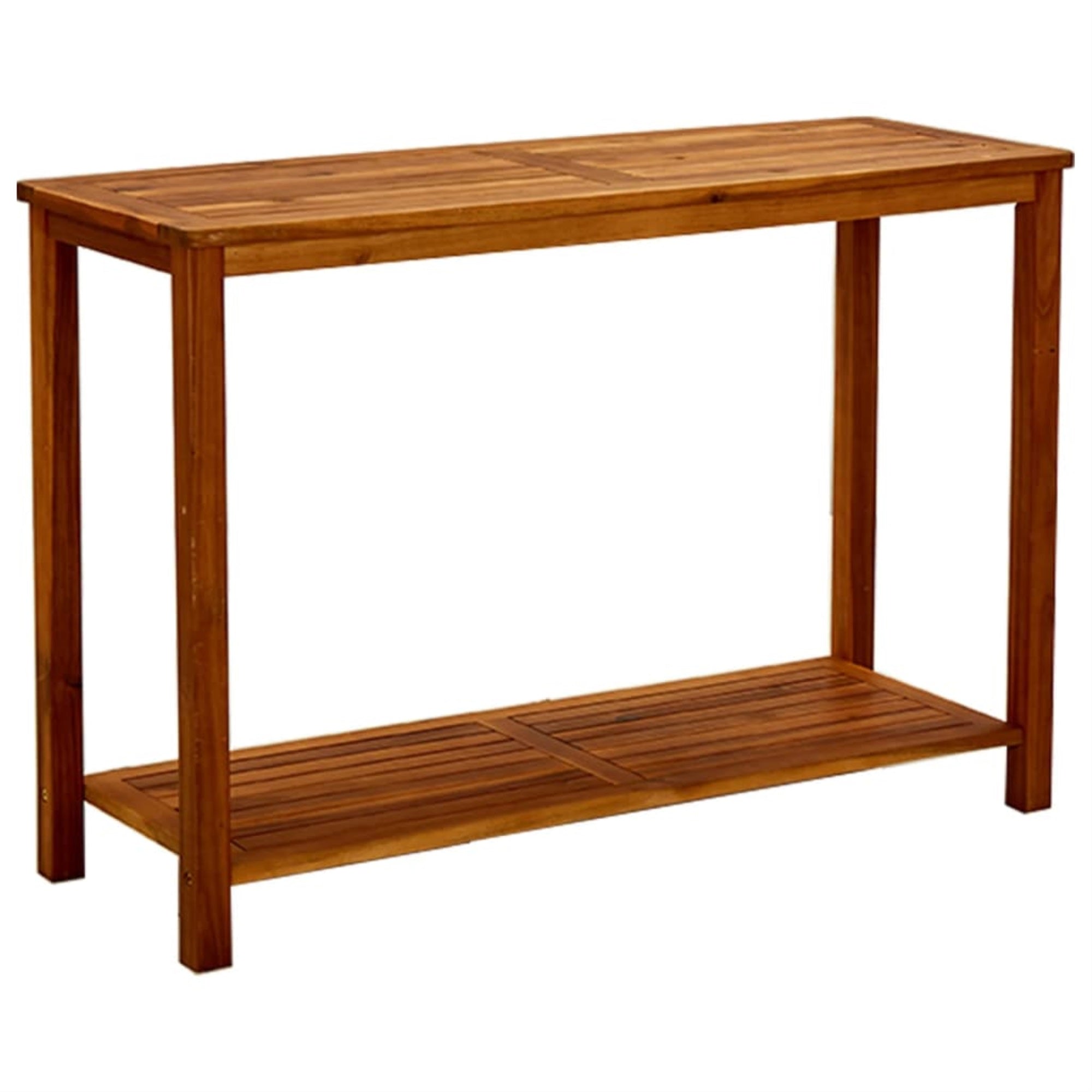 Vidaxl Garden Console Table 43.3'X15.7'X29.5' Solid Acacia Wood