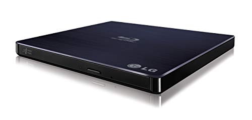 Lg Electronics 6X Blu Ray Writer 8X Dvd Writer +/- Rw Usb 2.0 Super Multi Ultra Slim Portable With M-Disc Support (Black) Wp50Nb