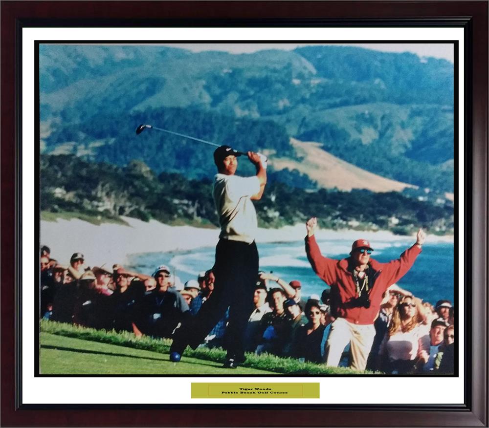 Tiger Woods Pebble Beach Photo