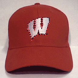 Wisconsin Badgers Flashing Fiber Optic Cap