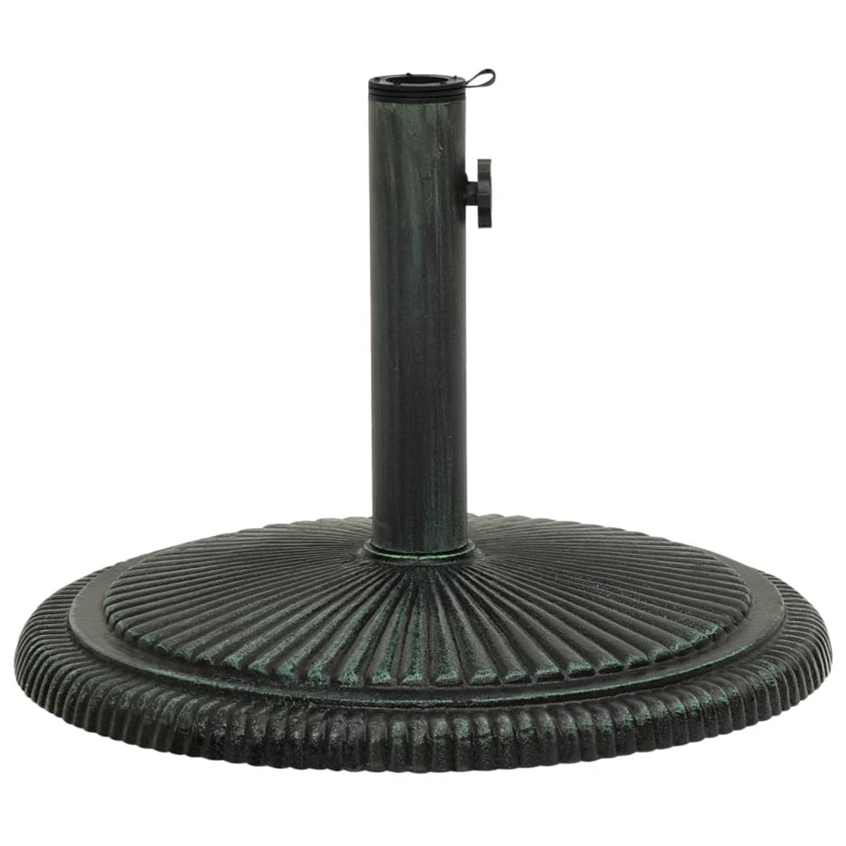 Vidaxl Umbrella Base Green 17.7'X17.7'X11.8' Cast Iron