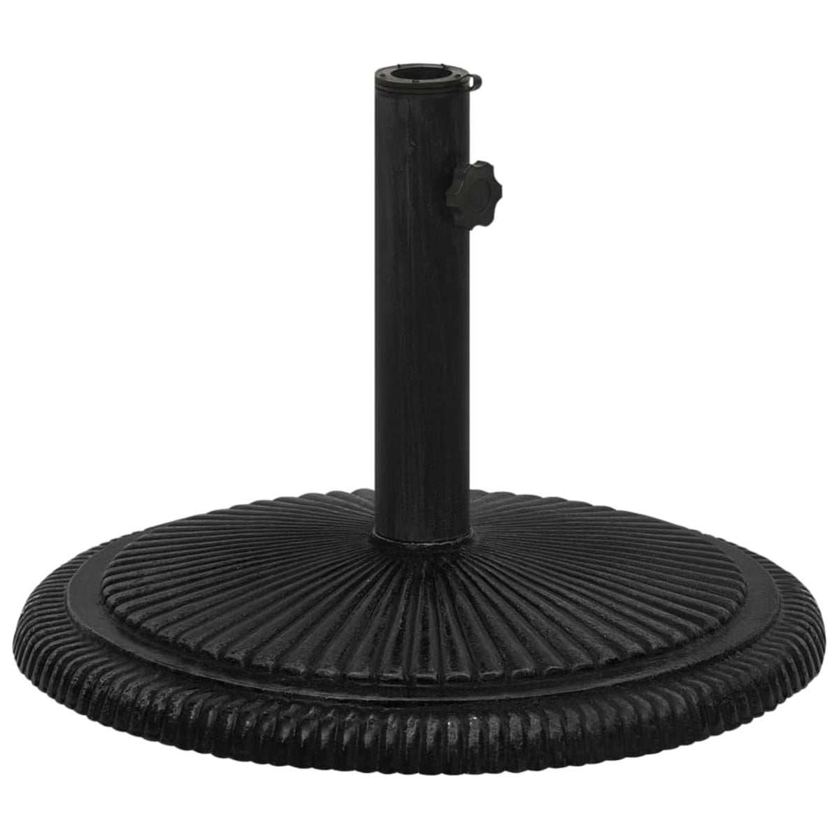Vidaxl Umbrella Base Black 17.7'X17.7'X11.8' Cast Iron