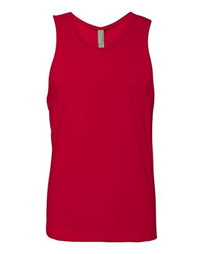 Next Level Cotton Tank - Red, S