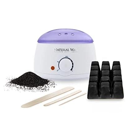 Natural Way Hard Wax: Face & Body Waxing |Hard Wax Warmer Kit