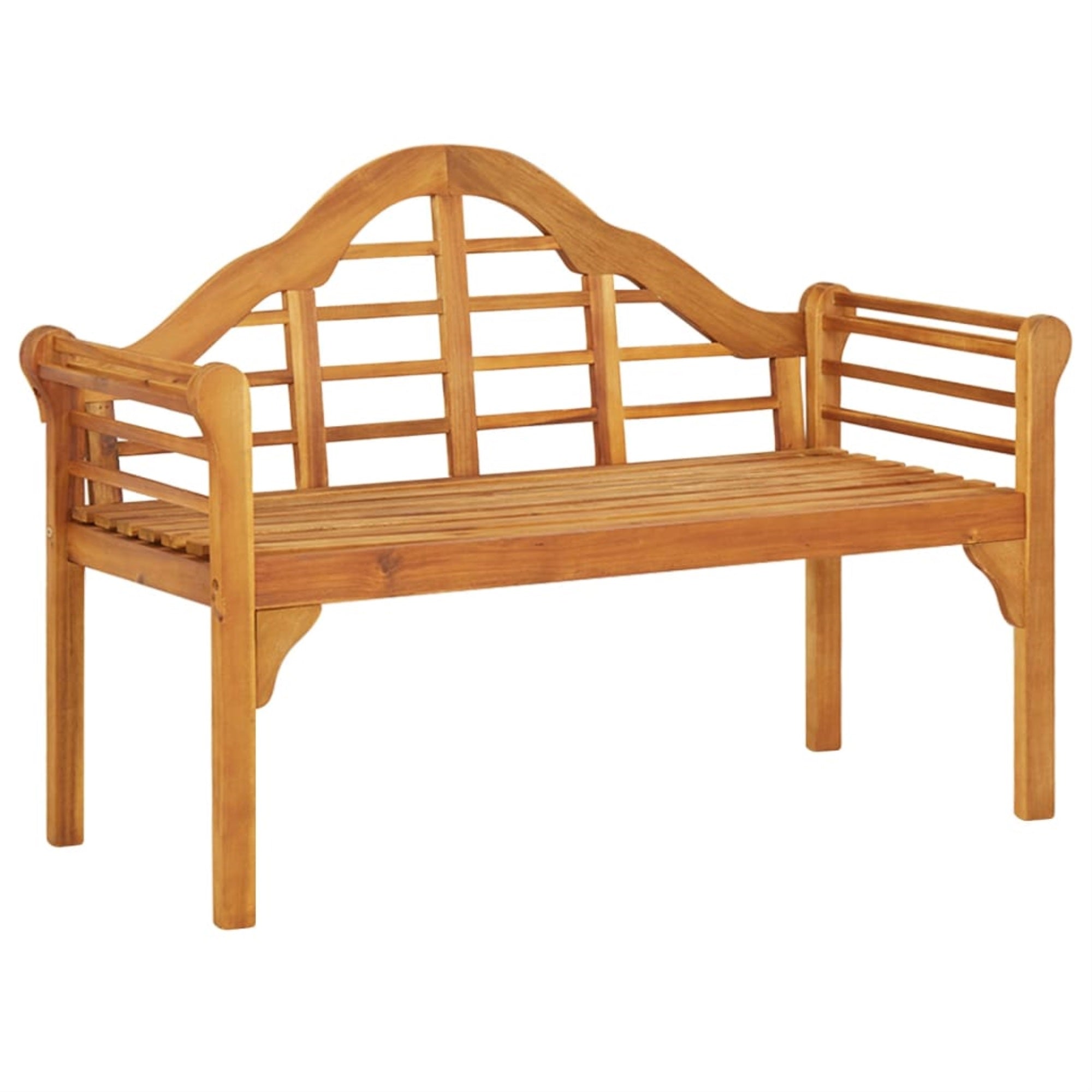 vidaXL Patio Bench 49.2″ Solid Wood Acacia