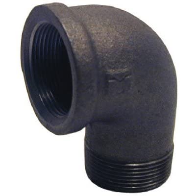 B & K 520-308Bg 2 90D Blk Street Elbow, 2, Black