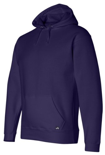 J. America Premium Hooded Sweatshirt - Purple, M