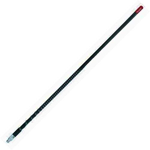 Casafoyer  - KW6-B  6 FOOT HEAVY DUTY TRIM TO TUNE 600 WATT TOP LOADED FIBERGLASS 5/8 WAVE CB ANTENNA WITH 3/8X24” THREADED BASE IN BLACK - (Pack Of 2)