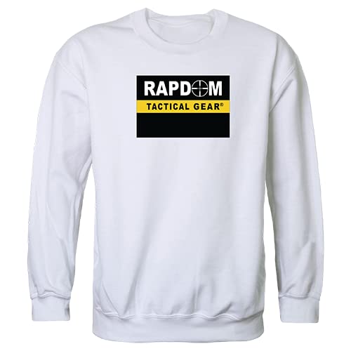 Graphic Crewneck, RAPDOM, White, L