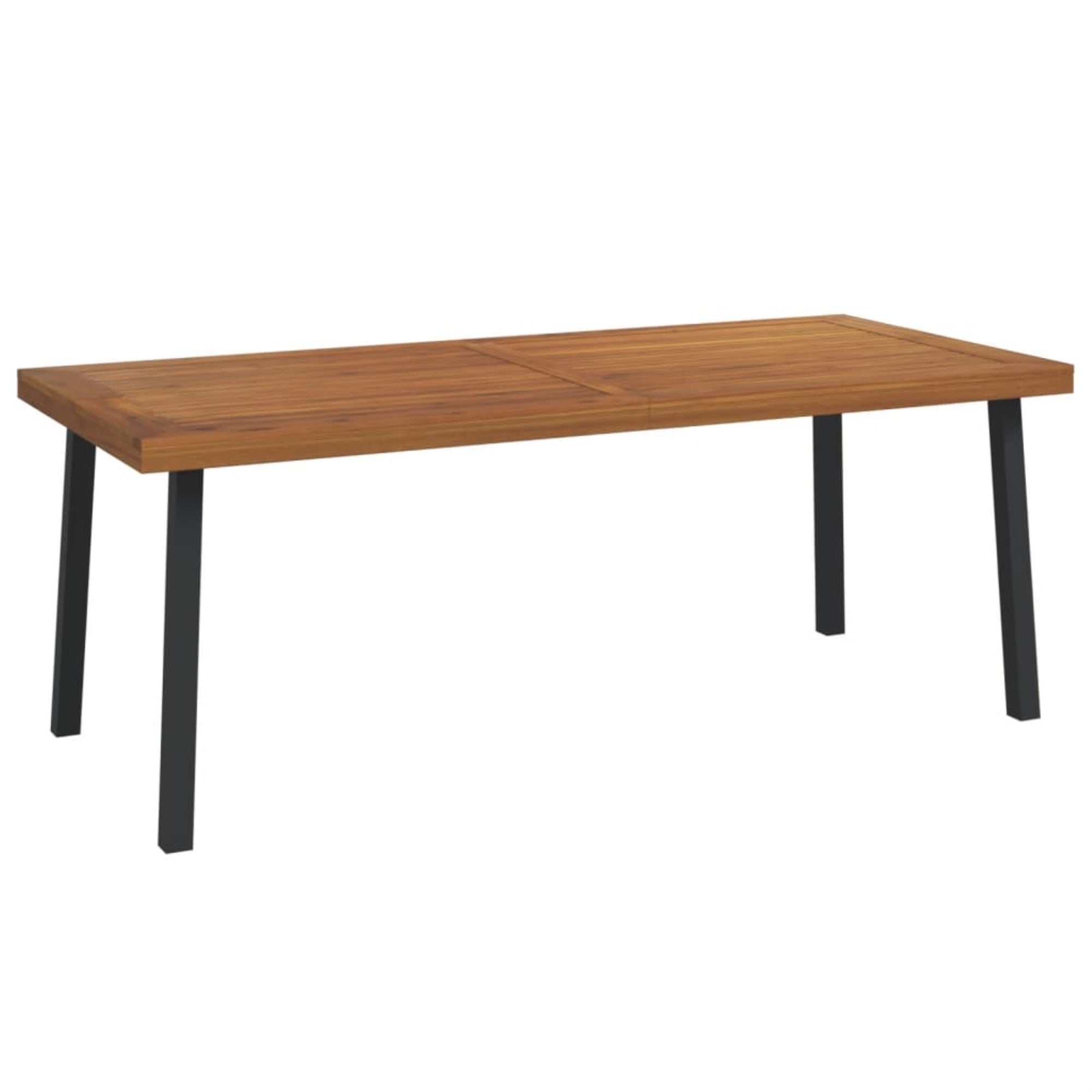 Vidaxl Patio Table 78.7'X39.4'X29.5' Solid Wood Acacia