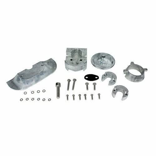 Tecnoseal Anode Kit W/Hardware - Mercury Alpha 1 Gen 2 - Zinc