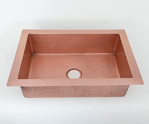 INNOVA COPPER KITCHEN SINK 36X22X9 G17 MATTE