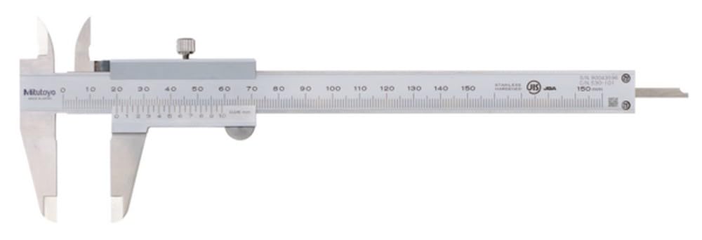 Vrn Cal, 200mm/8 In, .02mm/.001 In, DS