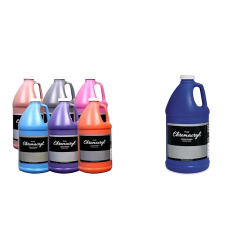 Casafoyercryl Acrylic Students Paint Set Secondary Colors & Warm Blue Combo Kit for Versatile Art Projects