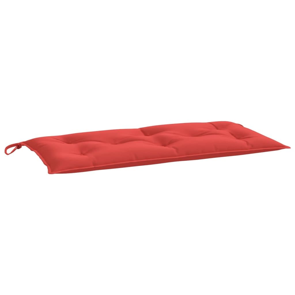 vidaXL Garden Bench Cushion Red 39.4x19.7"x2.8" Oxford Fabric"