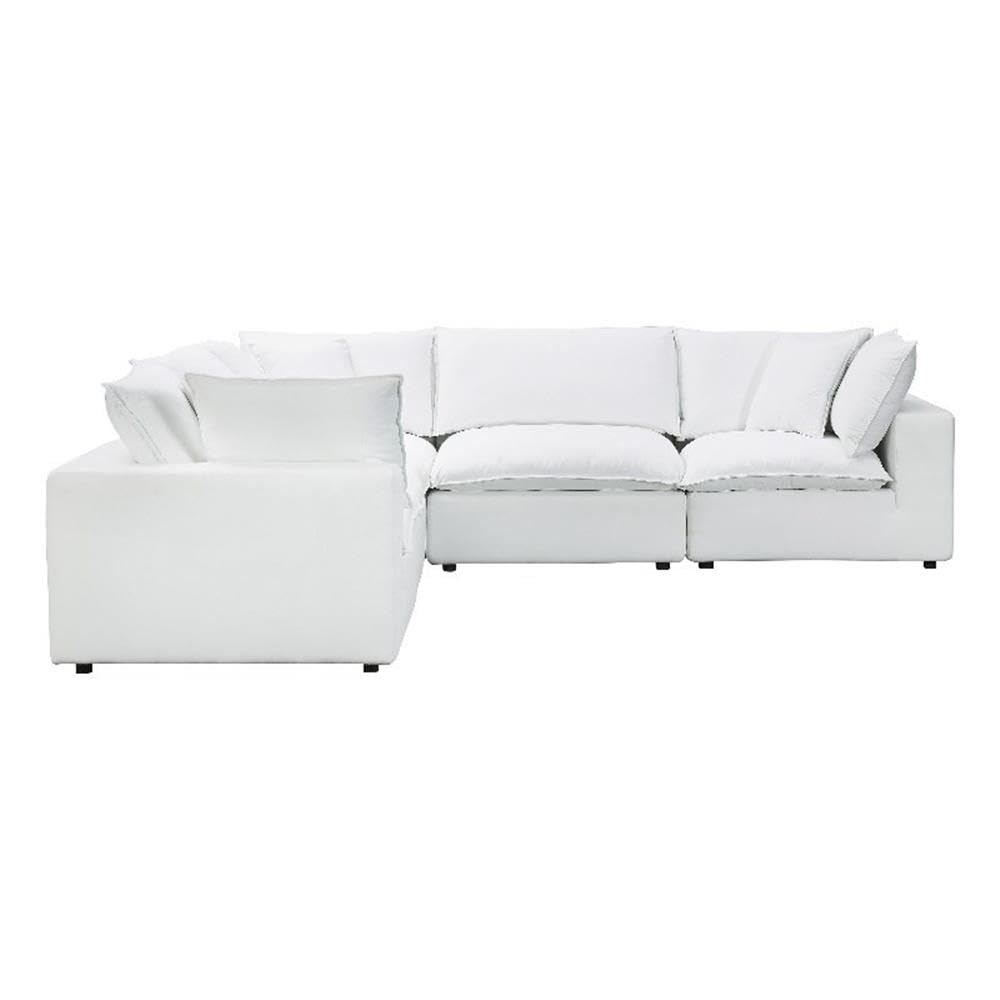 Cali Pearl Performance Fabric Modular L-Sectional
