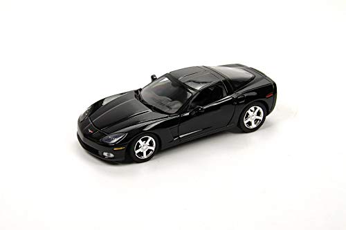 2005 Chevrolet Corvette C6 Coupe Red 1/24 Diecast Model Car by Motormax