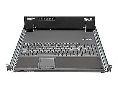 1U Short KVM Console with 19-inch LCD