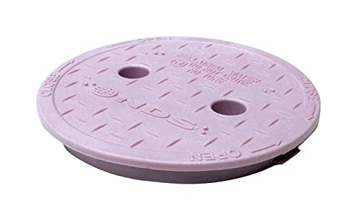 Valve Box Lid Rnd Purp6 By Nds Mfrpartno 107Cr