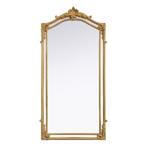 Madeline 33.5x66 Traditional Mirror in Gold Leaf