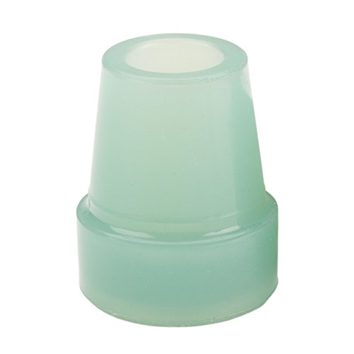 Drive Medical Glow In The Dark Cane Tip, Blue, 3/4 Inch