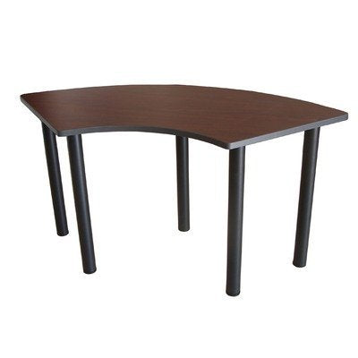 Boss Training Table Crescent 24D X 59″W Cherry″