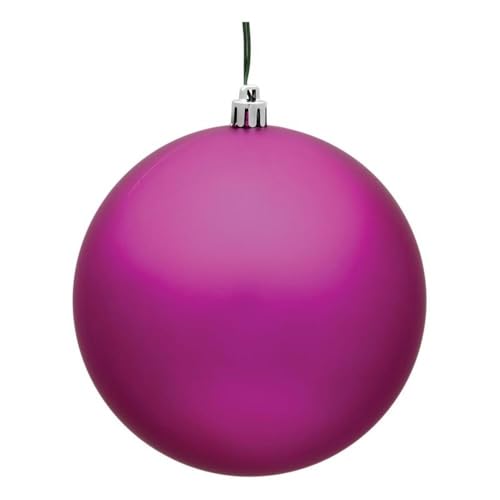Casafoyer  2.4” Fuchsia Matte Ball UV 24/Bag - N590670DMV - (Pack Of 2)