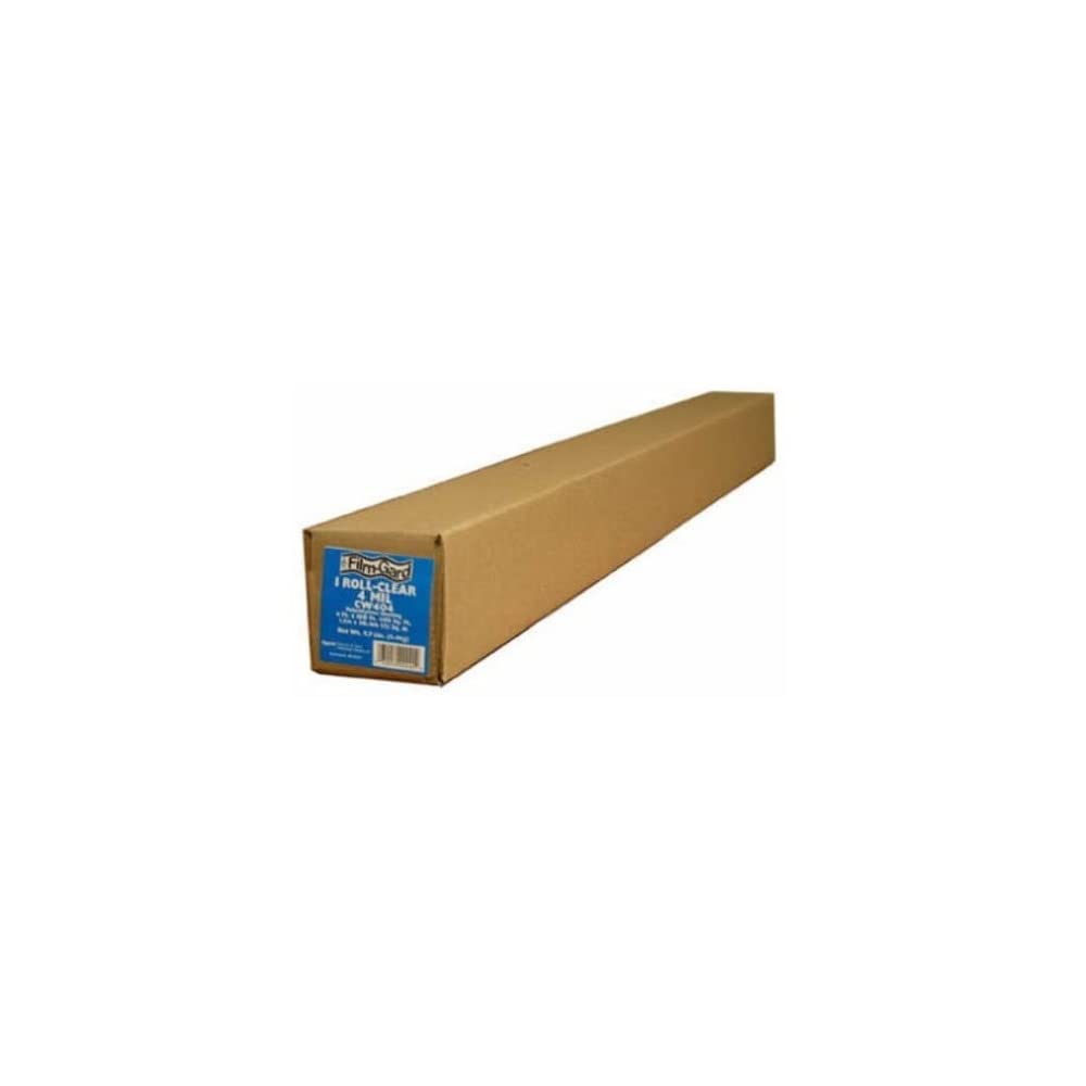 Covalence Plastics Clear 4Ml Clr 12X100 12-By-100-Foot 4-Millimeter Tyco Polyethylene Plastic Sheeting, No Size