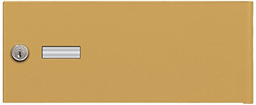 Replacement Door with Master Key Lock - Standard B Size - for Cell Phone Locker - with (2) Keys - Gold