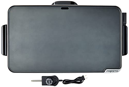 Presto 07072 Slimline Griddle, Black, 22