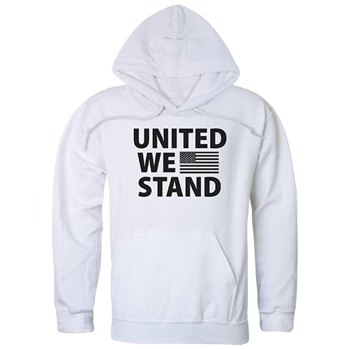 Graphic Pullover, United We Stand,White, S