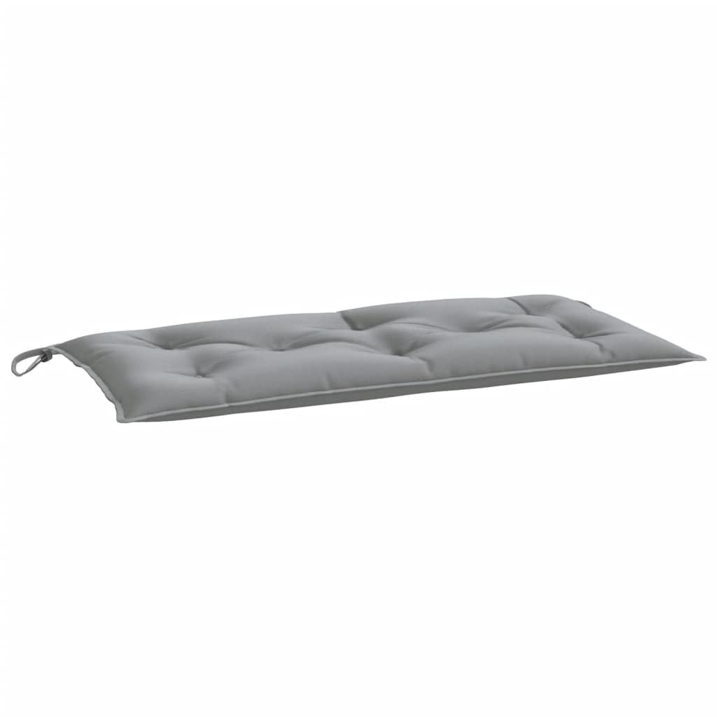vidaXL Garden Bench Cushion Gray 39.4x19.7"x2.8" Oxford Fabric"