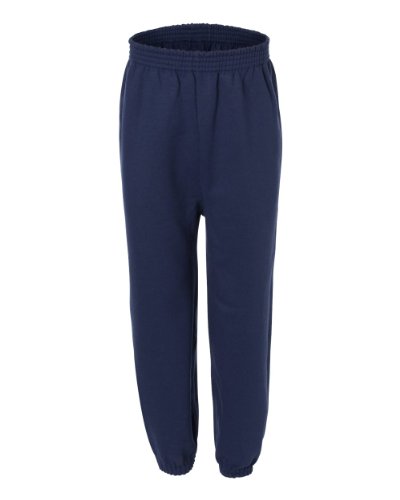 Hanes Youth Comfortblend Ecosmart Sweatpants Navy Youth Xl (18-20)
