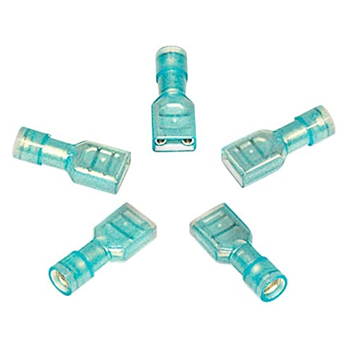 Insulated Terminals, 1/4 M / 12 Gauge (5 pc. Pack)