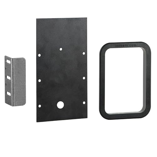 Designer Wood Locker Replacement Lock Conversion Kit - for Electronic Locks (Lock not included)