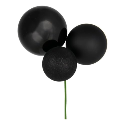 Casafoyer 18” Black Ornament Pick 2/Bg - (Pack Of 2)