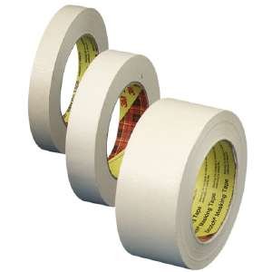Scotch 232 High Performance Pressure Sensitive Self-Adhesive Masking Tape with 3 in Core, 3/4 in x 60 yd, Tan