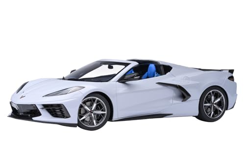 2020 Chevrolet Corvette C8 Stingray Ceramic Matrix Gray Metallic 1/18 Model Car by Autoart