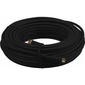 100FT RG6 COAX CBL BLK