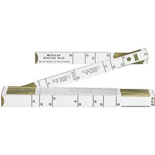 Crescent Lufkin 5/8 X 6 Red End Masonry Wood Rule - 646Ln