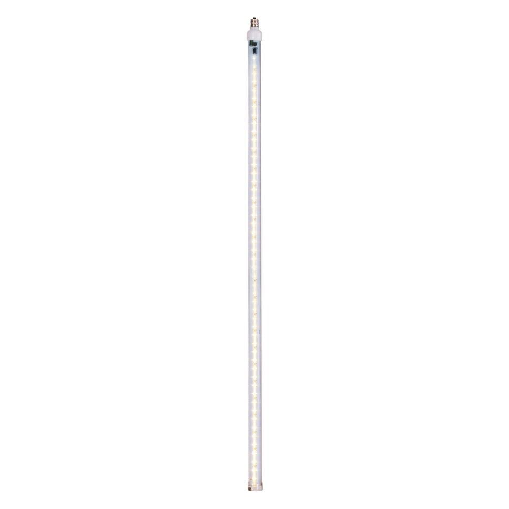 Casafoyer 5-Pack 36-Inch Warm White LED Snowfall Tube Bulbs, C9-E17 Base ( Pack of 2 )