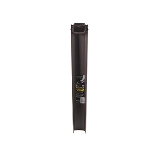 Amerimax 2.5 In. H X 4.5 In. W X 30 In. L Brown Vinyl Downspout Extension