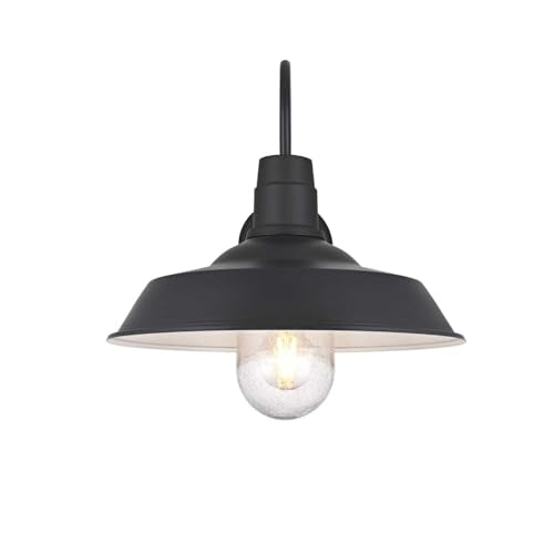 Rayan 14 inch Outdoor Wall Sconce in Black