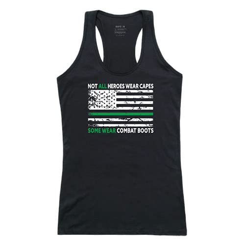 WomenGraphicTank, Not All w/TGL, Black, XL