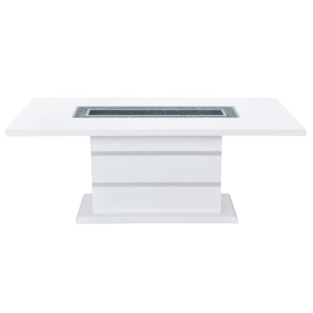 MONACO WHITE DINING TABLE