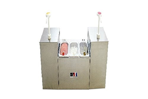 Condiment pump for 7 quart inset pan