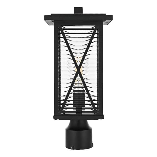Jada 16 inch Outdoor Post light in Black
